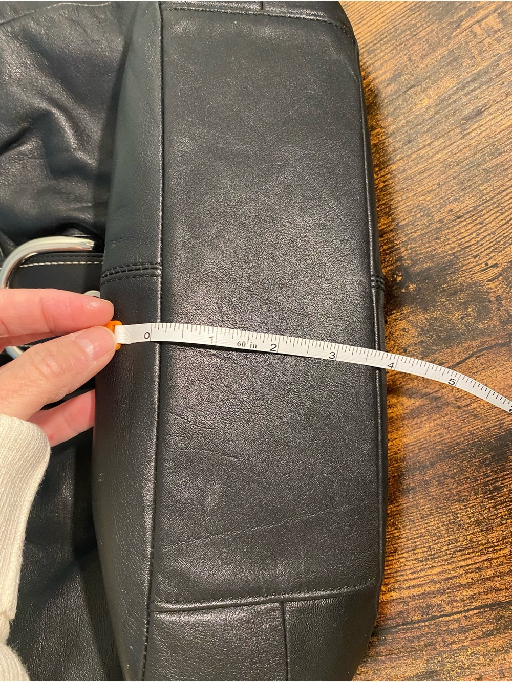 Coach Black Large Soho Leather Buckle Shoulder Bag - Picture 15 of 15